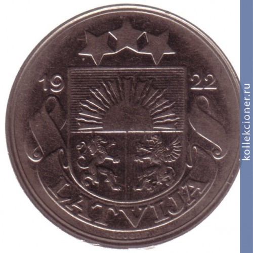 Full 50 santimov 1922 goda