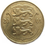 Thumb 1 krona 2001 goda