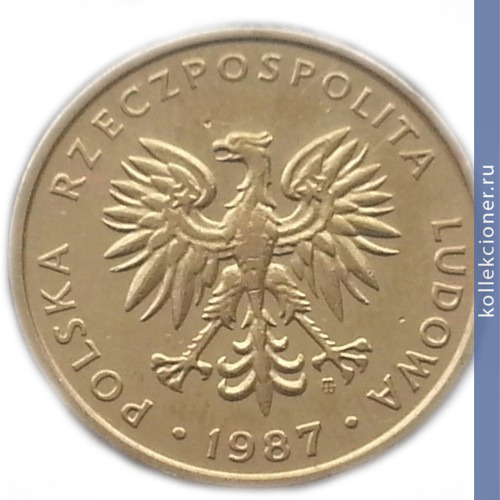 Full 5 zlotyh 1987 goda
