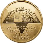 Thumb 2 zlotyh 2009 goda 65 ya godovschina likvidatsii getto v lodzi