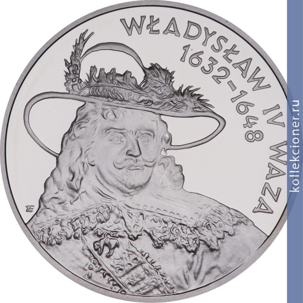 Full 10 zlotyh 1999 goda vladislav iv vaza 1632 1648 tip 1