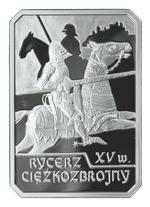 Thumb 10 zlotyh 2007 goda rytsar xv vek