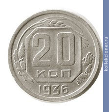 Full 20 kopeek 1936 goda