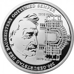 Thumb 10 evro 2003 goda 200 let so dnya rozhdeniya gotfrida zempera