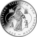 Thumb 10 evro 2007 goda 800 let so dnya rozhdeniya elizavety vengerskoy
