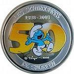 Thumb 5 evro 2008 goda 50 let geroyam komiksov smurfam i 80 let so dnya rozhdeniya ih sozdatelya peyo