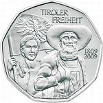 Thumb 5 evro 2009 goda 200 let tirolskomu vosstaniyu 1809 goda