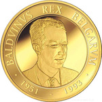 Thumb 100 evro 2013 goda 20 let so smerti korolya boduena i
