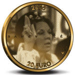 Thumb 20 evro 2005 goda 25 let tsarstvovaniya korolevy beatriks