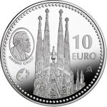 Thumb 10 evro 2010 goda antonio gaudi