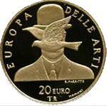 Thumb 20 evro 2004 goda belgiya rene magritt