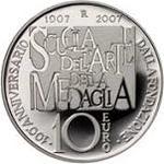 Thumb 10 evro 2007 goda 100 let rimskoy shkole medaliernogo iskusstva