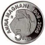 Thumb 5 evro 2008 goda 100 let so dnya rozhdeniya anny manyani