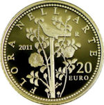 Thumb 20 evro 2011 goda tsvety kak freski iz pompei