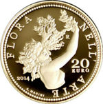 Thumb 20 evro 2014 goda flora iskusstva barokko