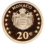 Thumb 20 evro 2002 goda knyaz monako renie iii