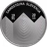 Thumb 30 evro 2011 goda 20 let nezavisimosti slovenii