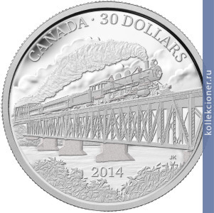 Full 30 dollarov 2014 goda stoletie okonchaniya stroitelstva velikoy magistralnoy tihookeanskoy zheleznoy dorogi