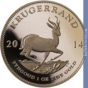 Full 1 untsiya 2014 goda kryugerrand