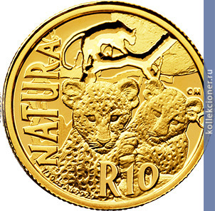 Full 10 rand 2014 goda nochnye ohotniki leopard