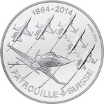 Thumb 20 shveytsarskih frankov 2014 goda 50 let pilotazhnoy gruppy patrul syuiss