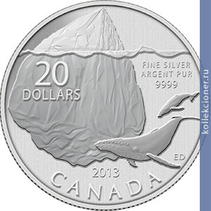 Full 20 dollarov 2013 goda aysberg