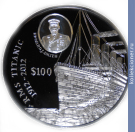 Full 100 dollarov 2012 goda stoletie titanika