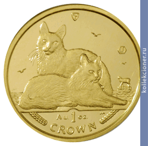 Full 1 krona 2011 goda tyurkskaya angorskaya koshka