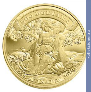 Full 500 dollarov 2010 goda 75 ya godovschina pervyh banknot vypuschennyh bankom kanady