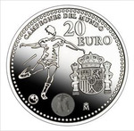 20 евро 2010 года "Чемпионы Кубка мира по футболу 2010 года"