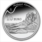 10 евро 2010 года "Великие испанские художники – Франсиско де Гойя"